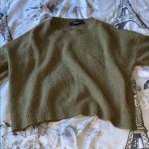 Olive green sweater